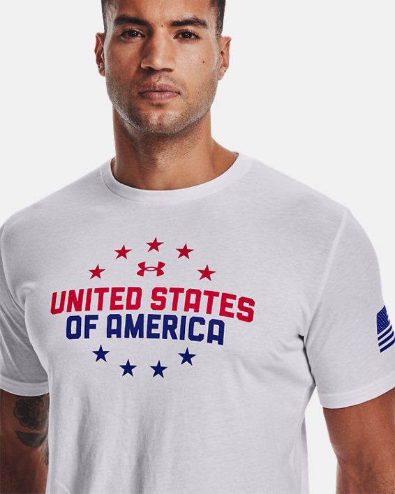 under armour mens charged cotton one nation short sleeve shirt t-shirt pick size 